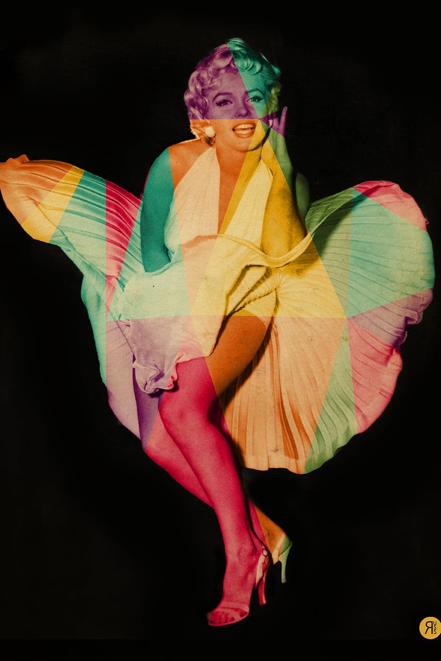 MARILYN MONROE DANCE Kuelga